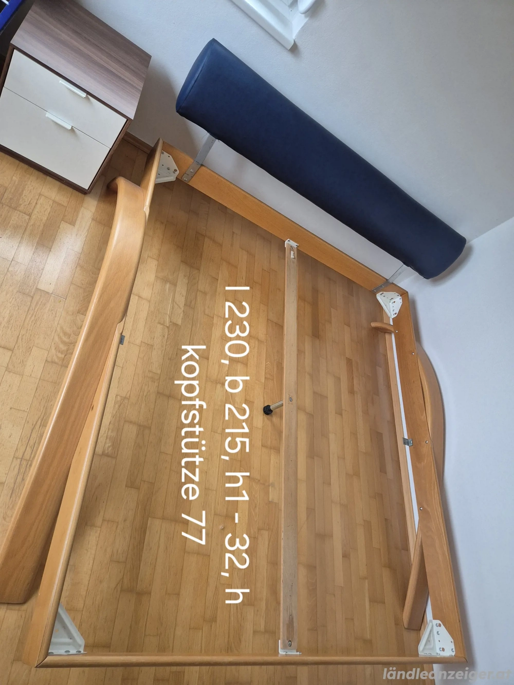 Bett Gestell Doppelbett abzugeben, 230x215