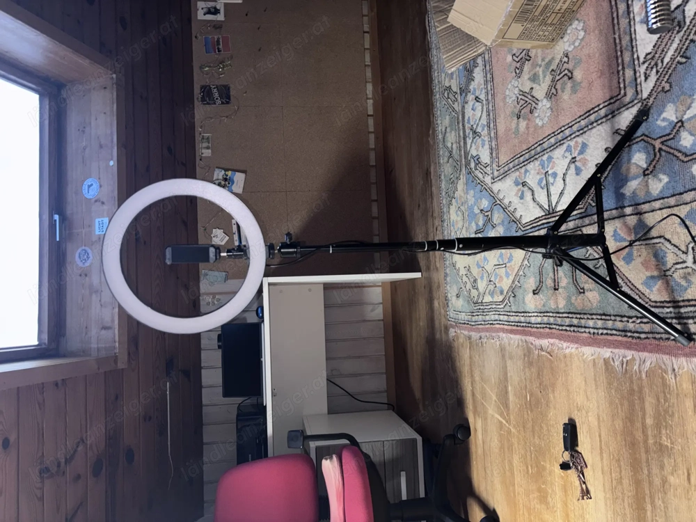 Ringlicht mit Stativ