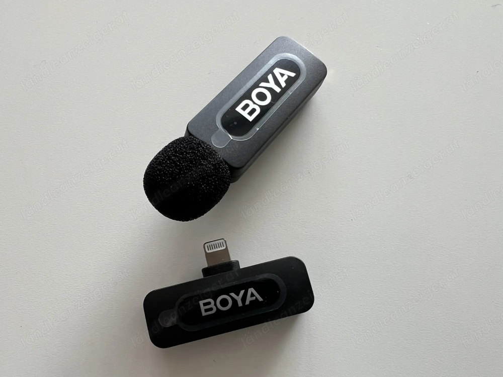 Kabelloses Lavalier-Mikrofon zum Anstecken