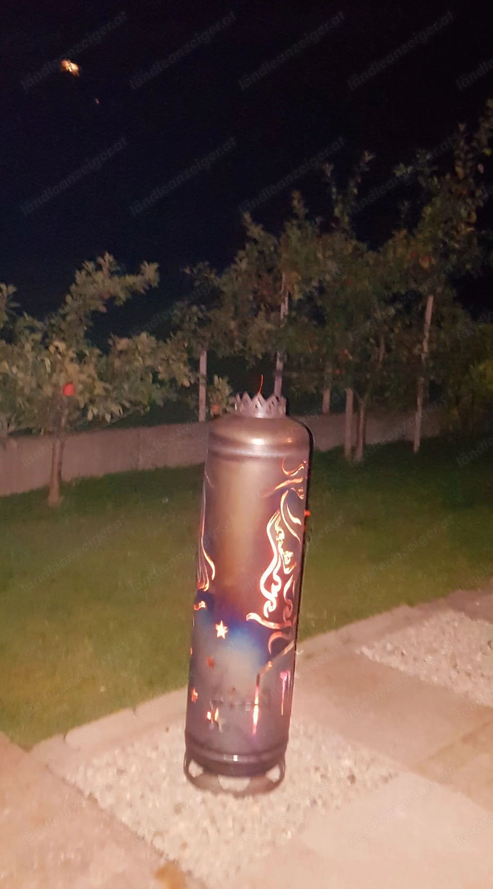 Feuershow für Metallesthetiker