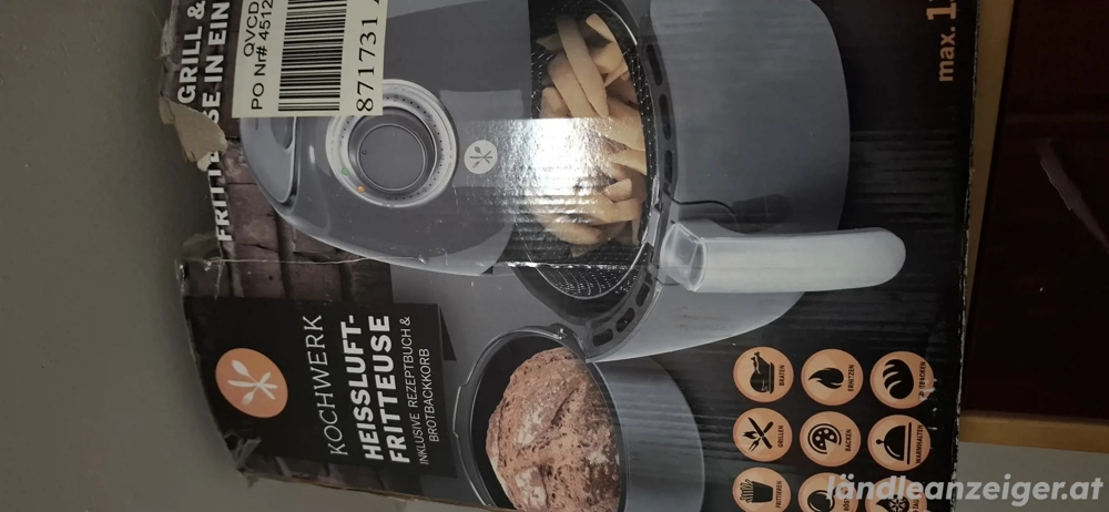 Heissluft Fritteuse