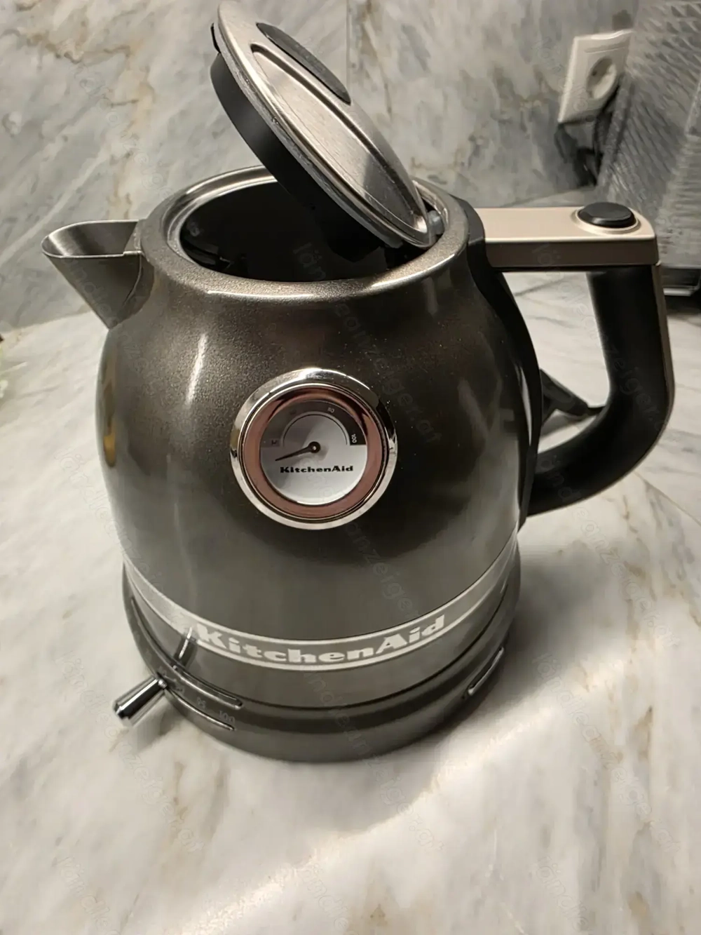 KitchenAid Wasserkocher ARTISAN Medaillon Silber mit Garantie