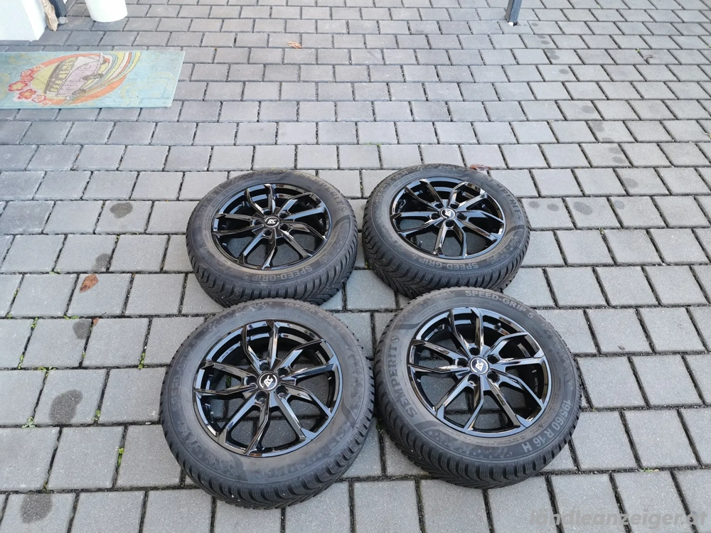 Winterräder 195 60R16H auf Alufelgen 