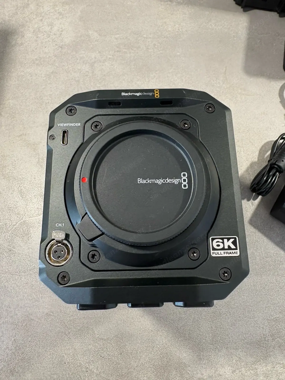 Blackmagic Full Frame PYXIS 6K L-Mount Film Camera  Zubehörpaket Top 