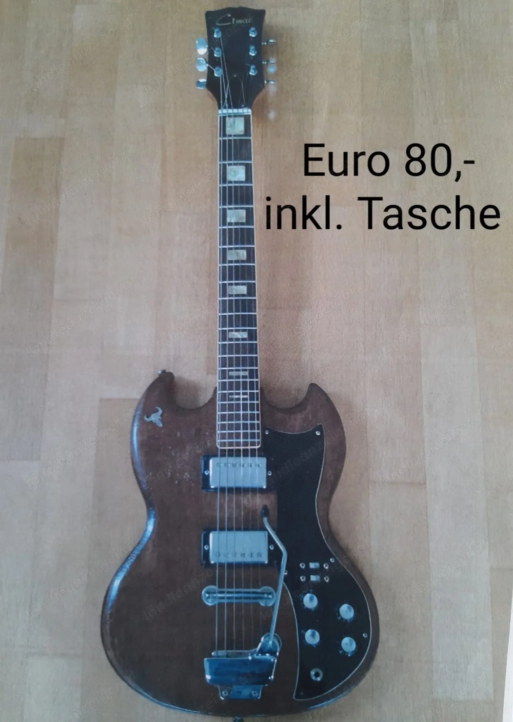 Gitarre inkl. Tasche