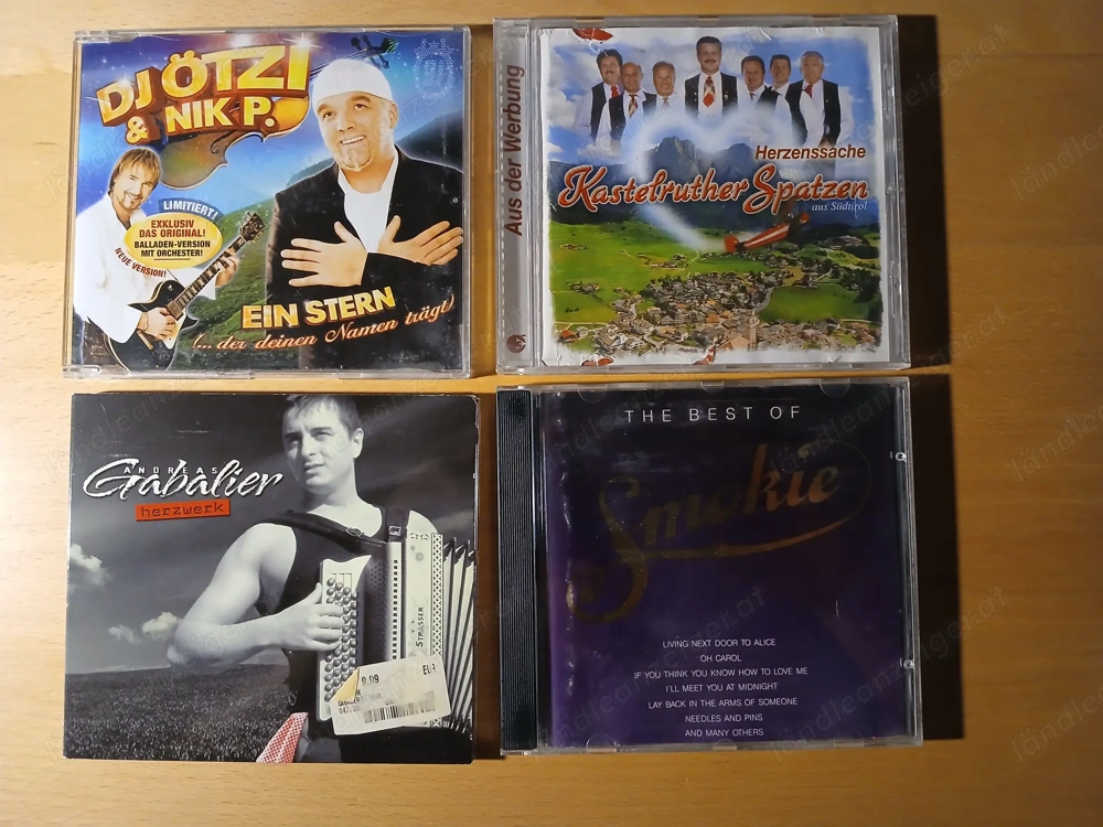 Verschiedene Cd's, 1Stück 2.-alle zusammen (13 Stück) 25.-      für 25.-