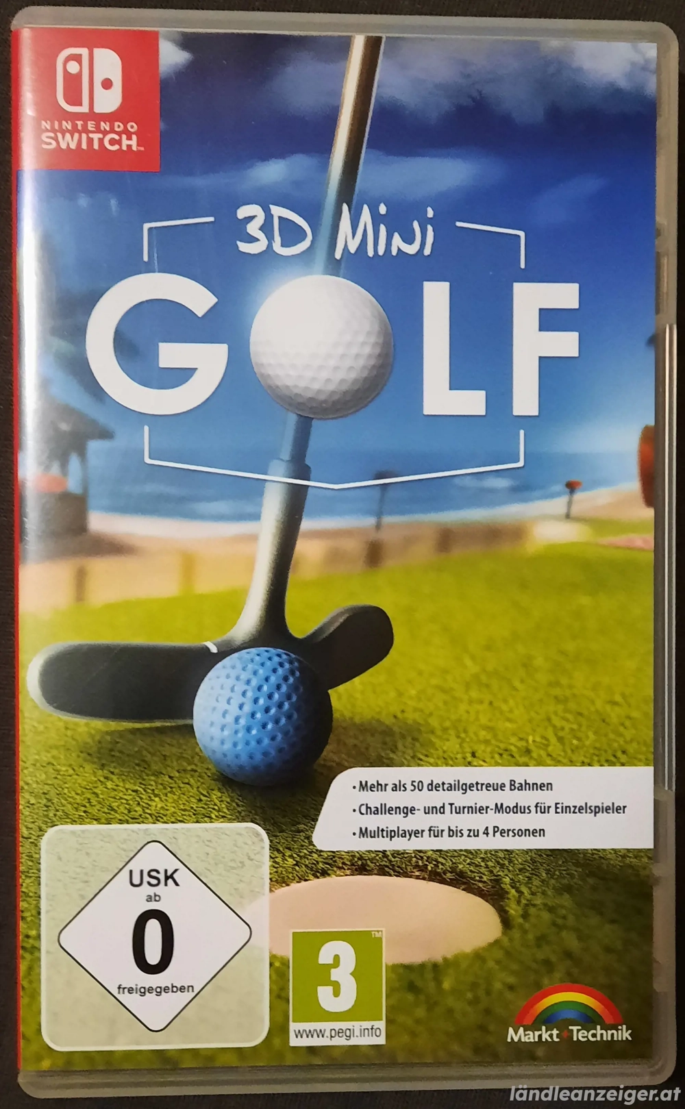 3D Minigolf - Nintendo Switch Spiel 