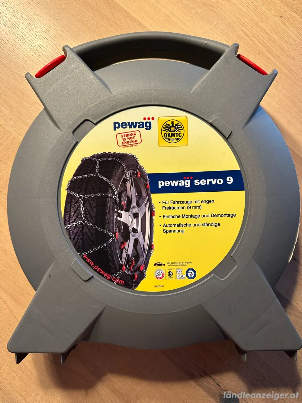 Schneeketten NEU pewag servo 9
