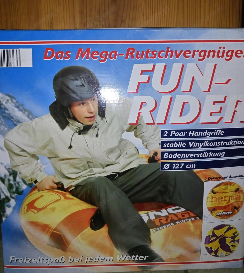 Fun Rider, Rodel   Schneereifen - Neu und OVP