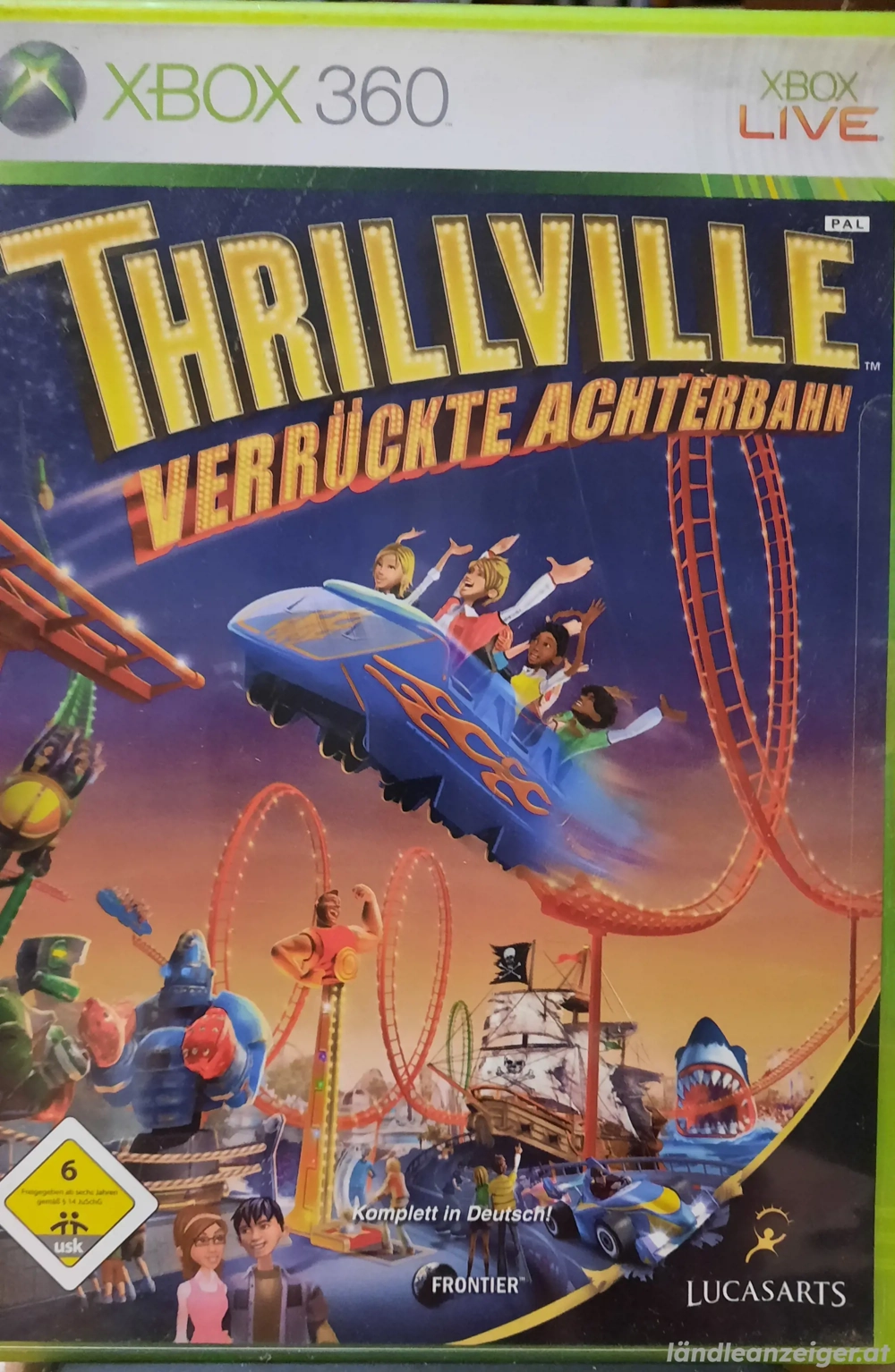 Thrillville - XBox 360 Spiel 