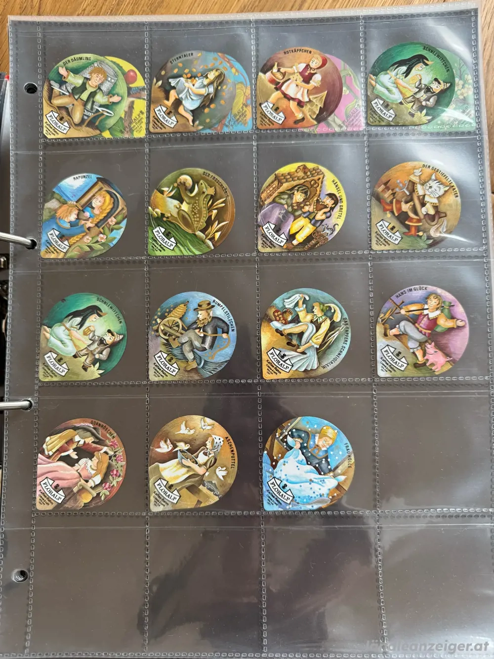 Kaffeerahmdeckel Sammlung