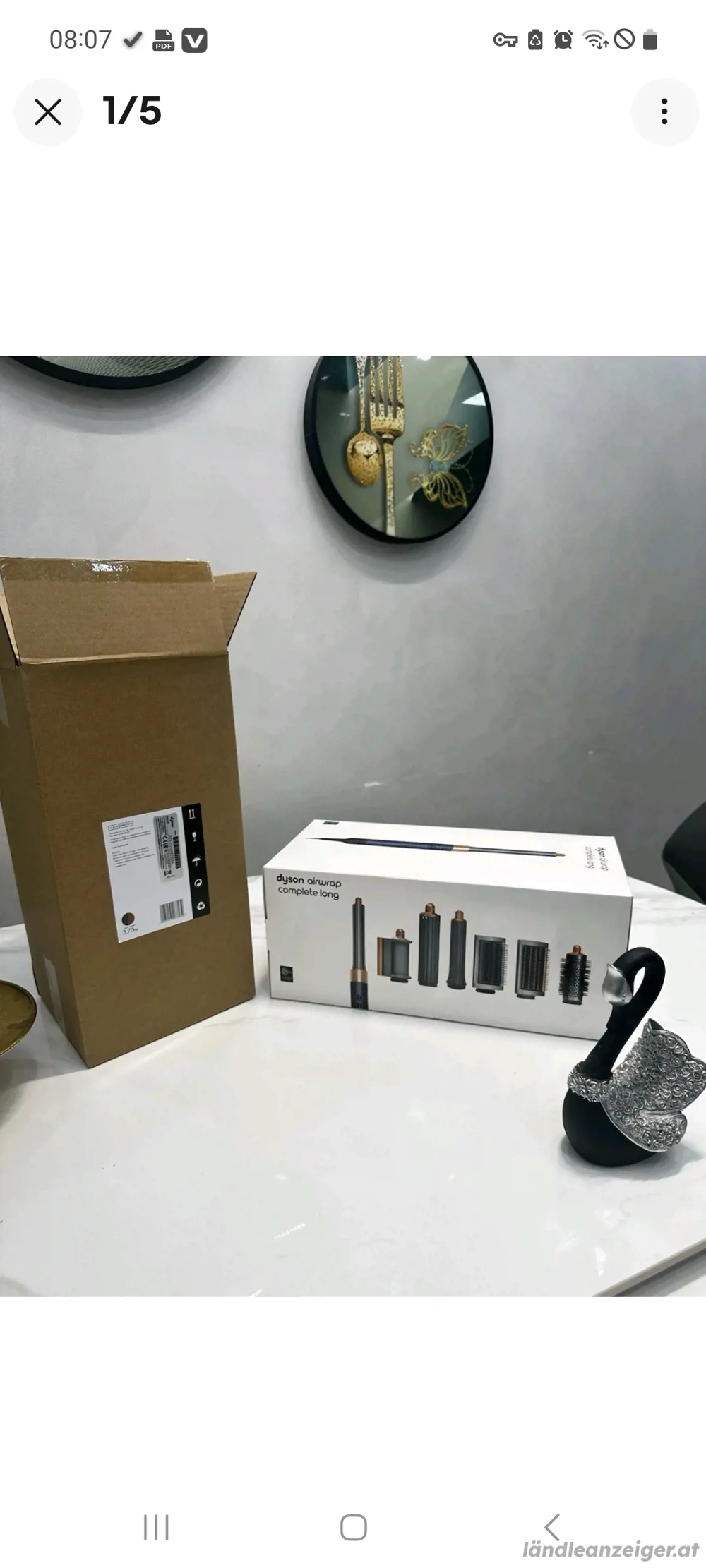 Dyson Airwrap (komplette Länge).