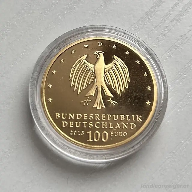 100   Goldmünze 2013: UNESCO-Welterbe 