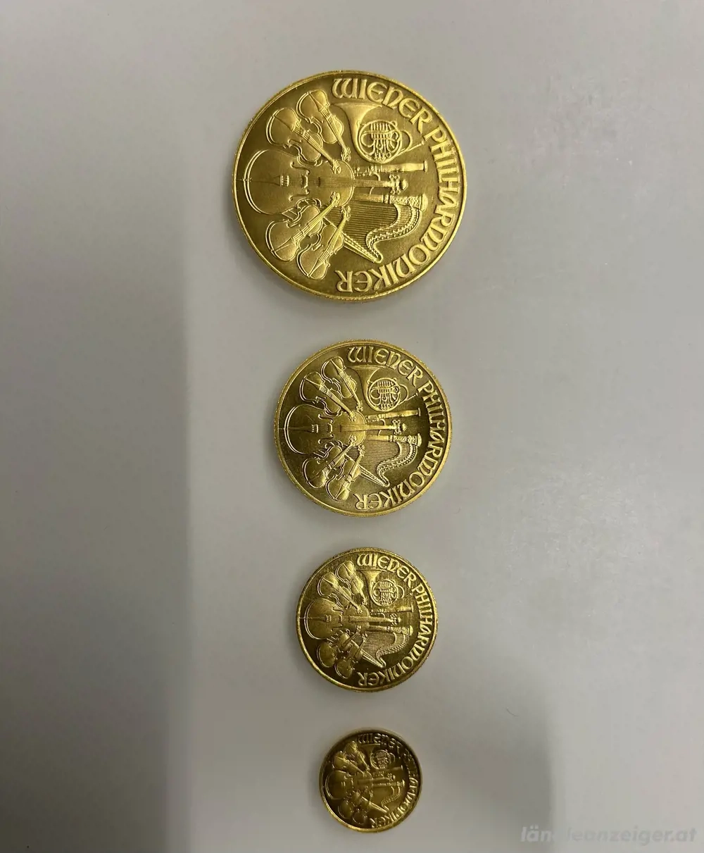Wiener Philharmoniner Goldmünzen