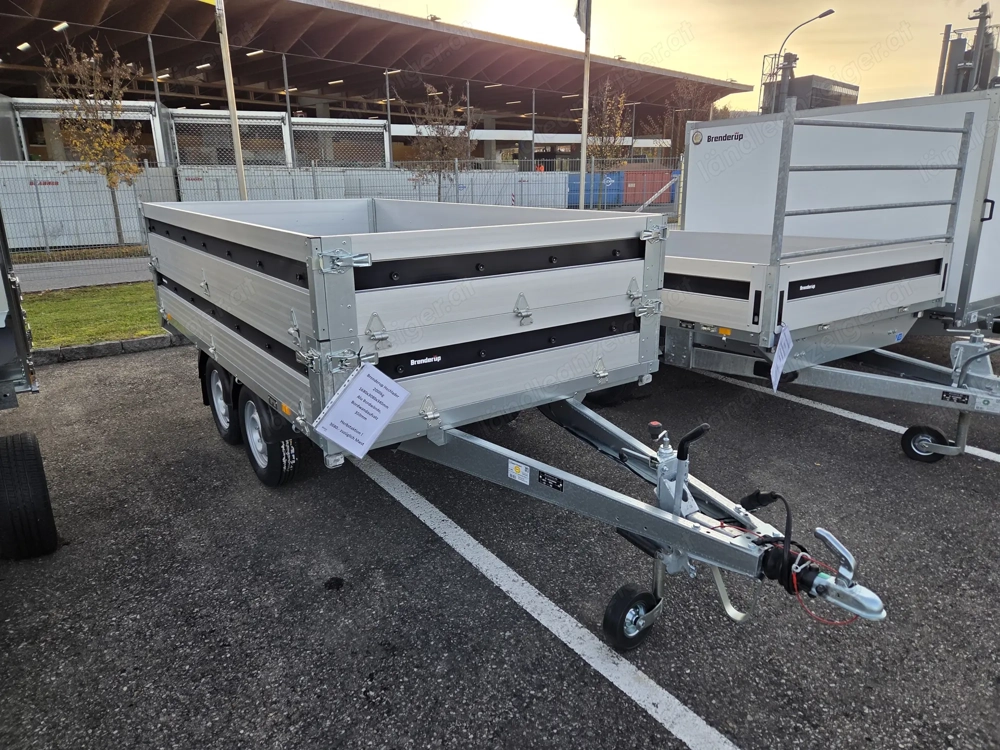 Brenderup Hochlader mit Bordwandaufsatz - NEU - Winteraktion !