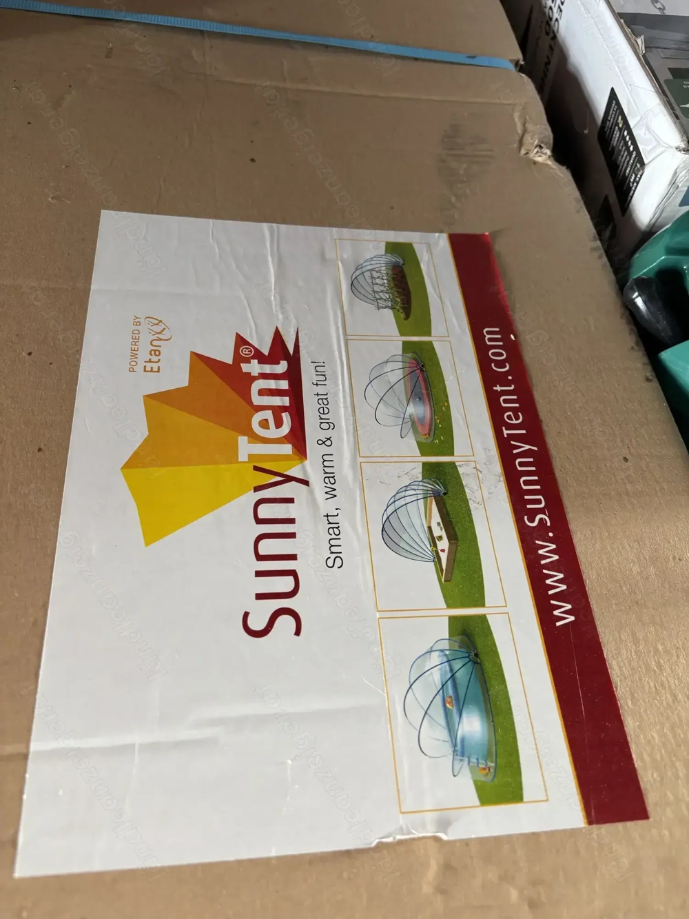 Schwimmbadüberdachung Sunny Tent 