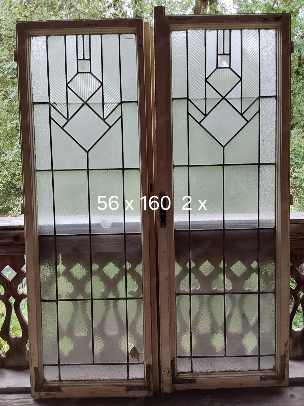 Bleiglasfenster antik