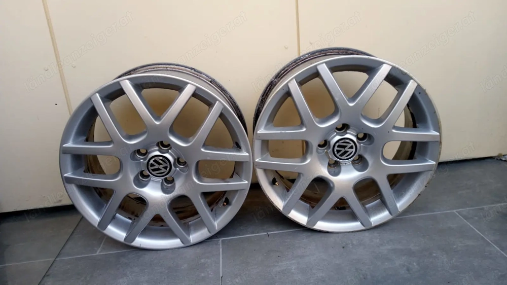 4x Original VW Alufelgen 16 Zoll   guter Zustand