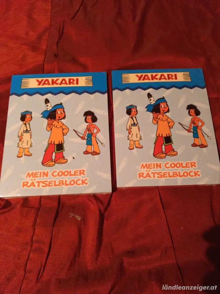 Yakari Rätsel Blöcke.