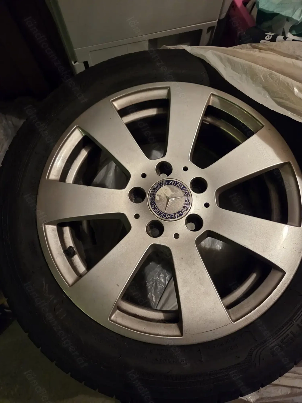 4 orginal mercedes Kompletträder 