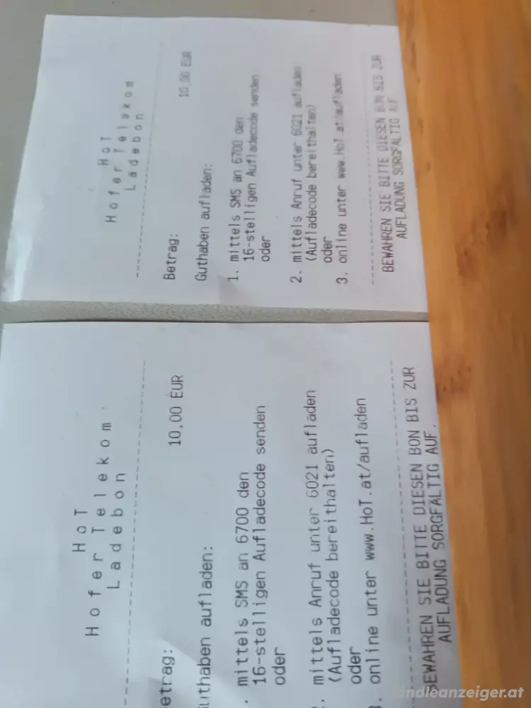 2 Ladebons Hot a 10 E