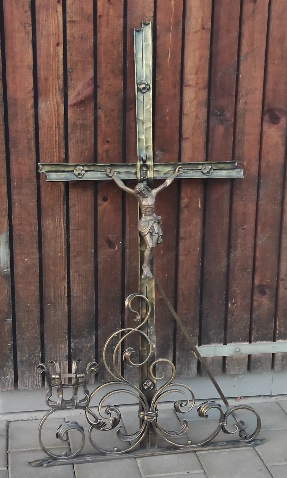 Kreuz - Grabkreuz Bronze massiv (20kg)
