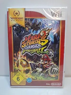 Wii Mario Strikers charged football