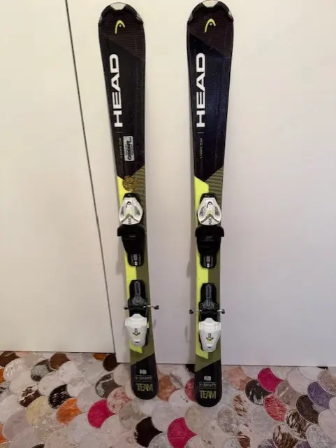 Kinderski: Head V Sharp Team L117 cm R 6.9 mit Schischuh