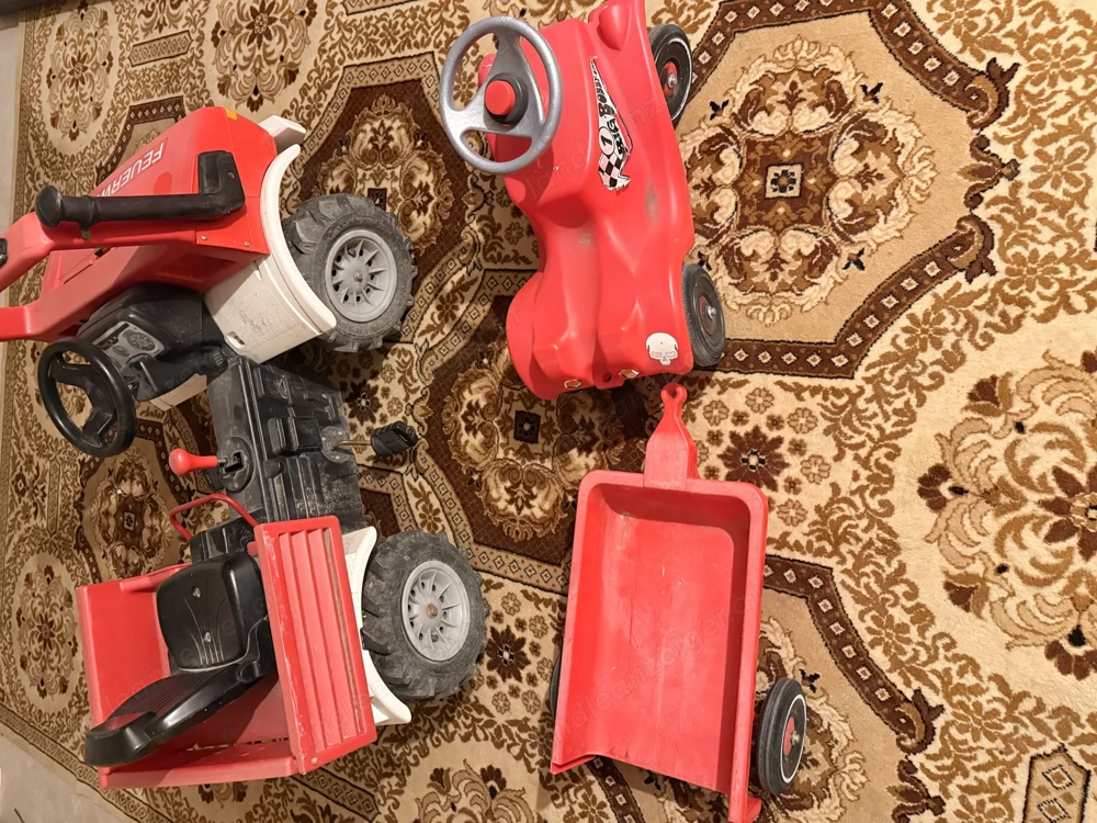 Traktor Bobbycar mit Anhänger 