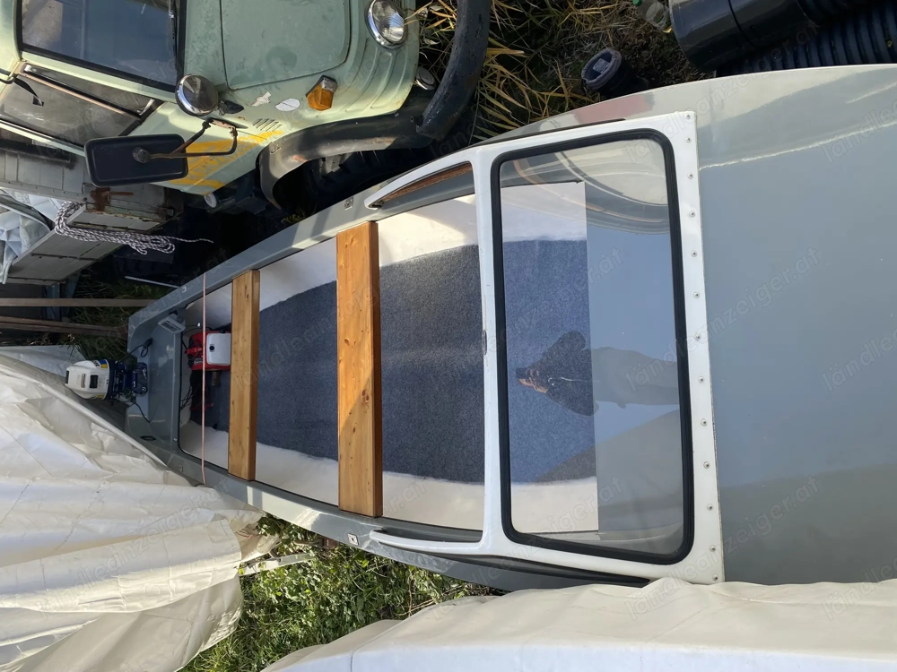 Gondel, Hartmann, Bodenseezulassung Fischerboot Badeboot