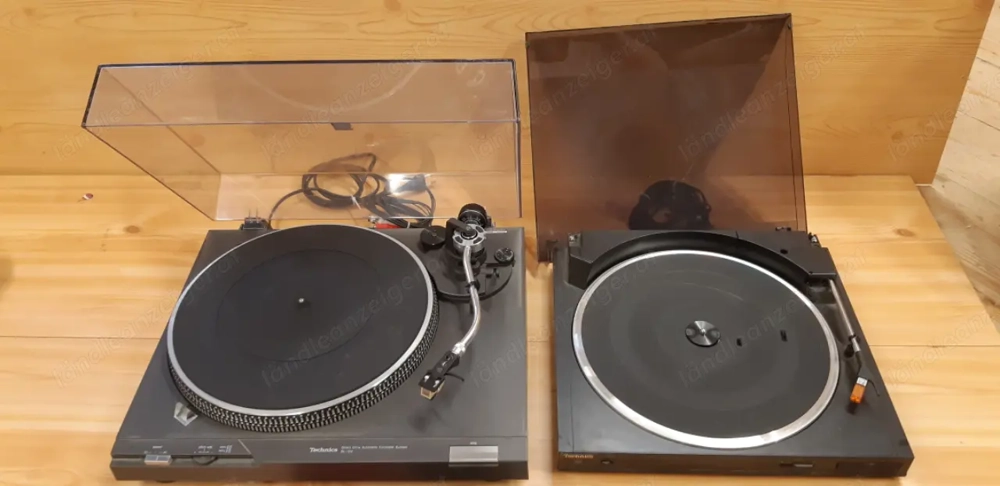 Plattenspieler Technics SL-D2 und SL-J110R
