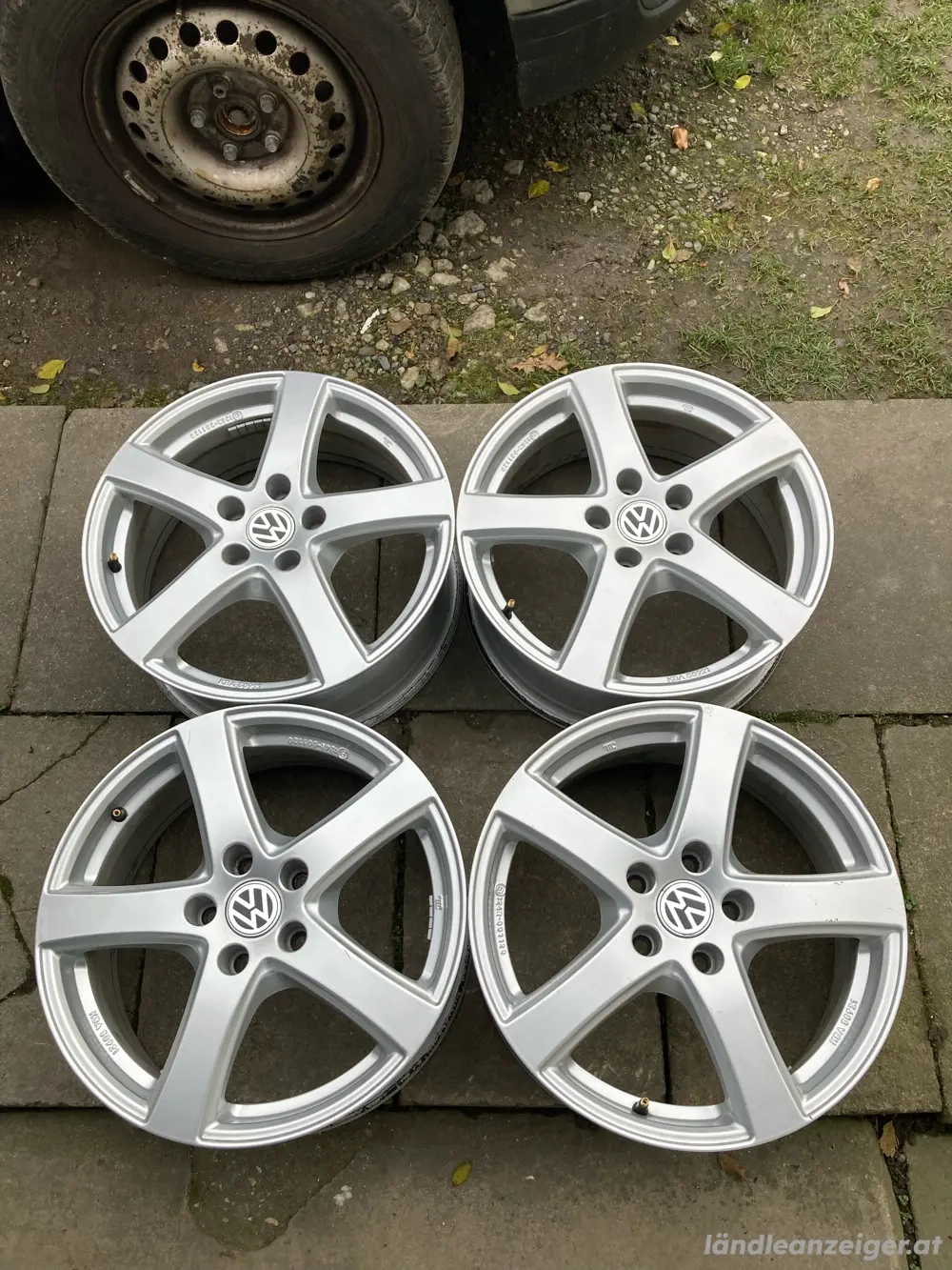17 zoll vw alufelgen 