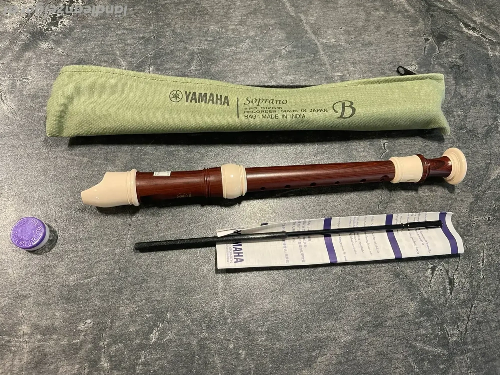  Yamaha Sopranblockflöte YRS-312BIII. 
