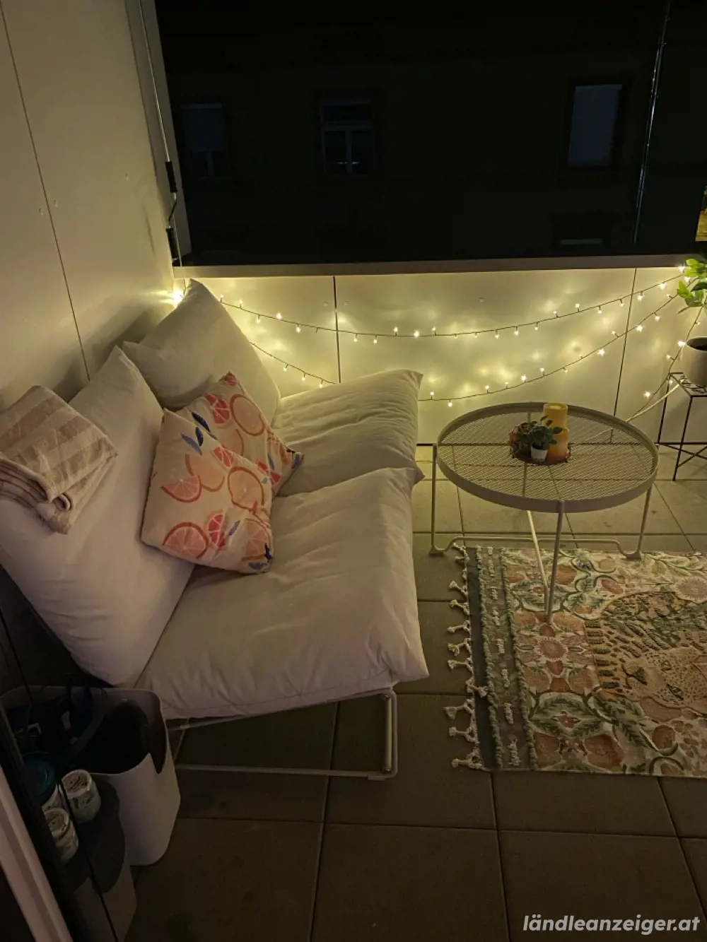 outdoor couch & tisch