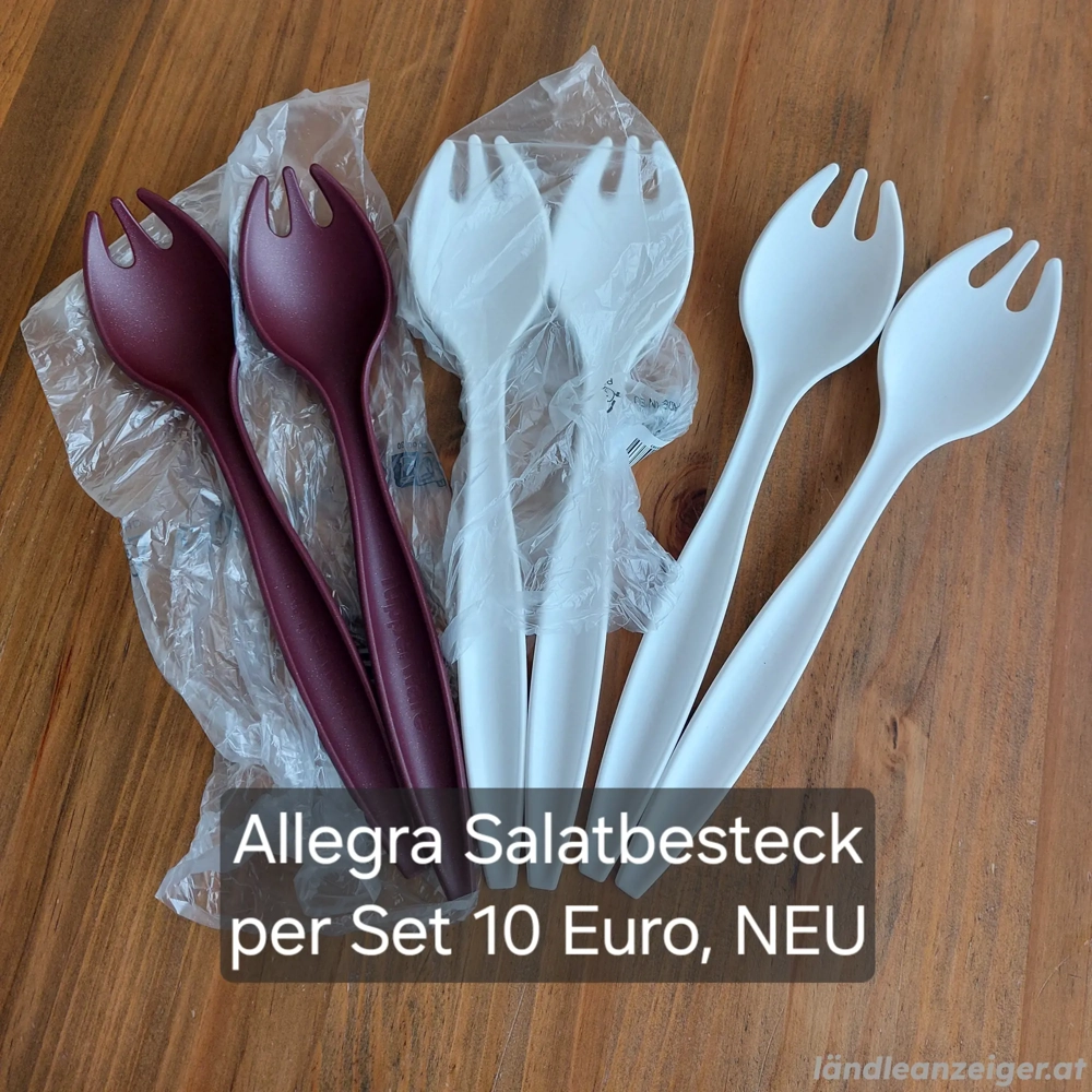 Salatbesteck Tupperware NEU