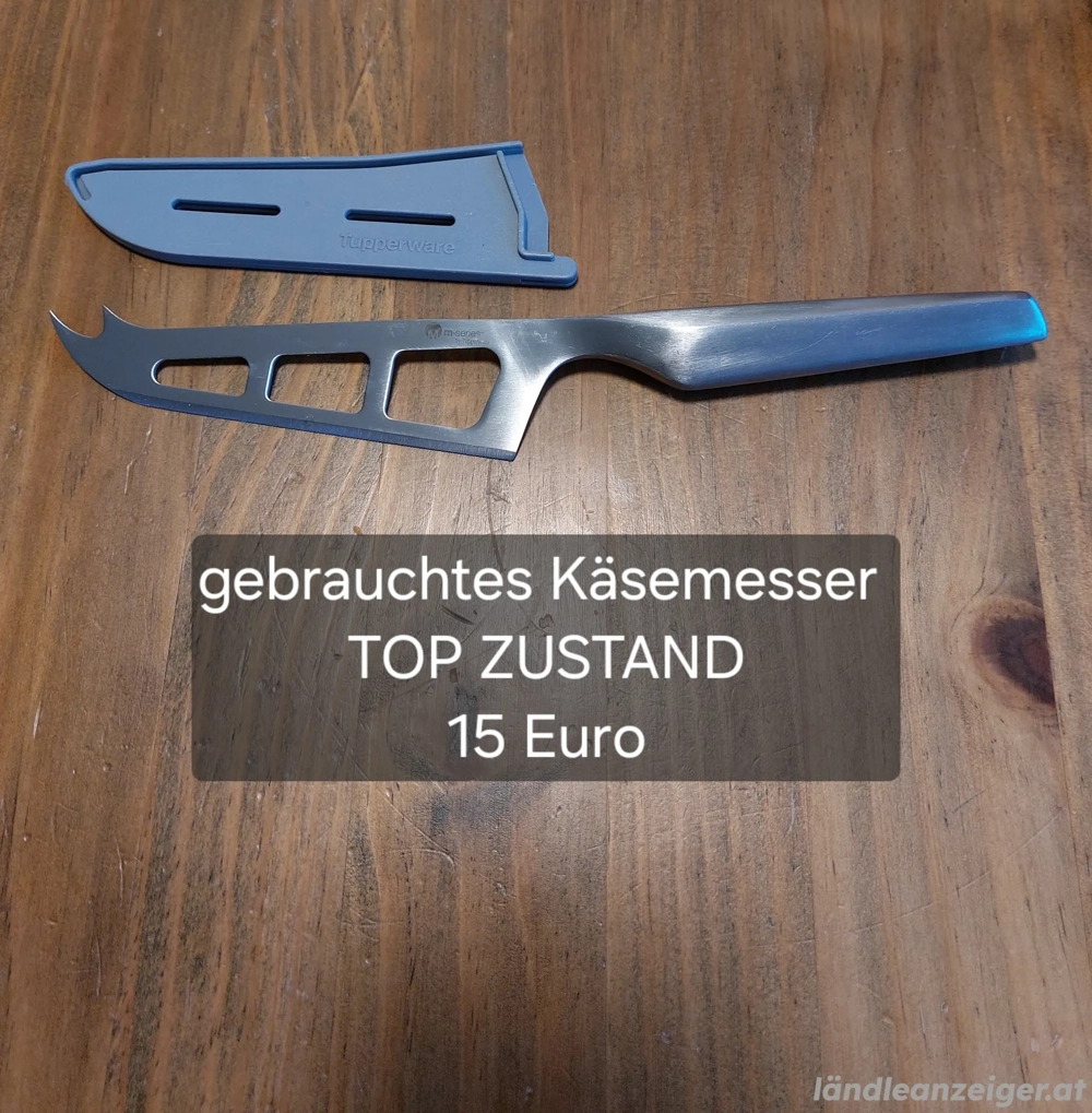 Käsemesser Tupperware