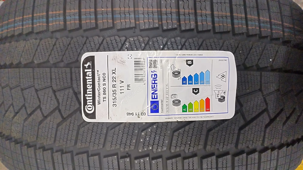 2 Stück 315 35-r22 111V Conti TS860 NCO (Porsche Kennung) Neu Dot 2025