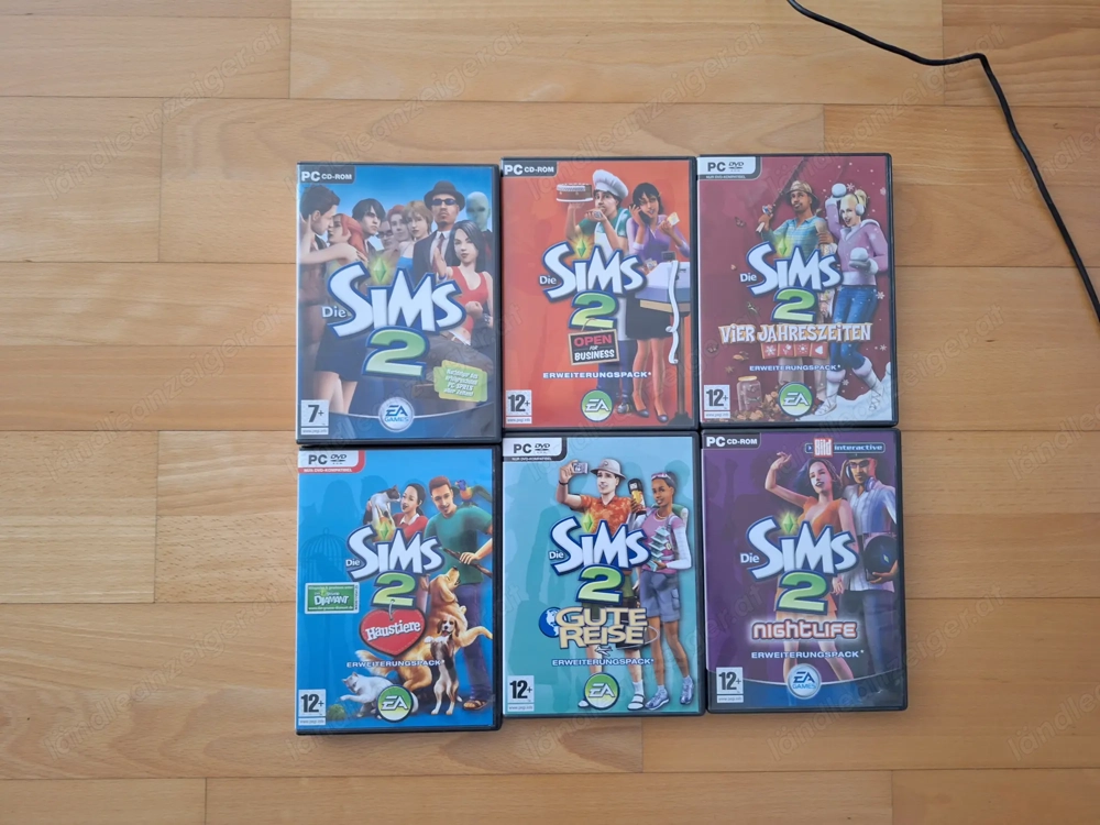 Sims 2 Sammlung zu verkaufen 