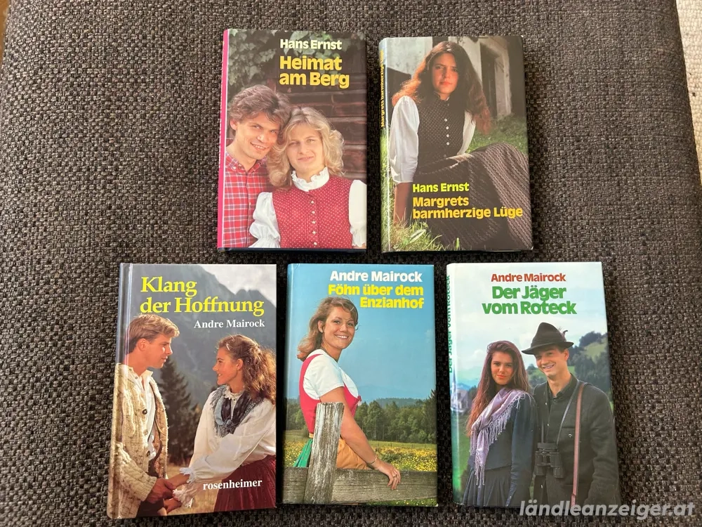 5 Heimatromane, Hans Ernst   Andre Mairock