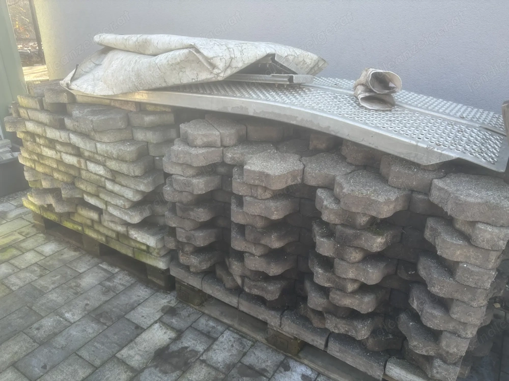 Pflastersteine geschwungen ca 20m2