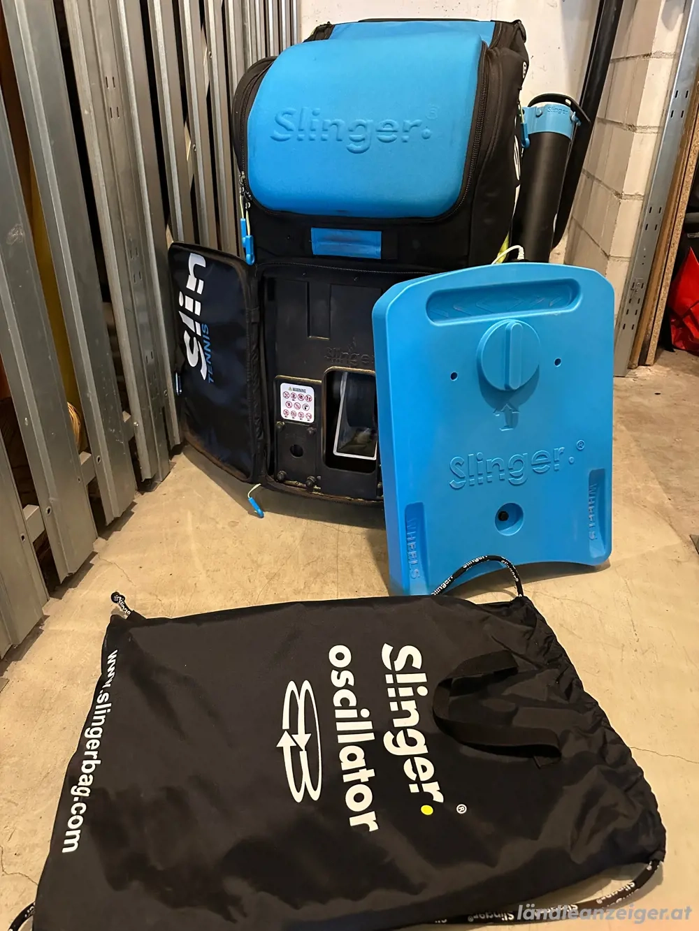 Slingerbag Ballmaschine