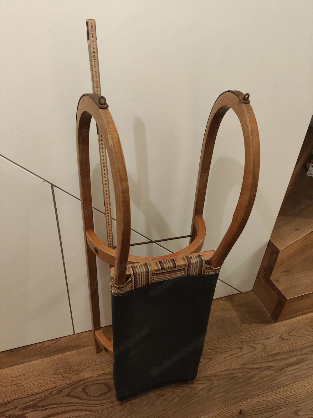 Holzrodel mit Stahlkufen 110 cm