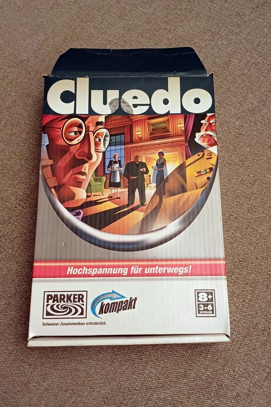 Cluedo Reisespiel ungeöffnet