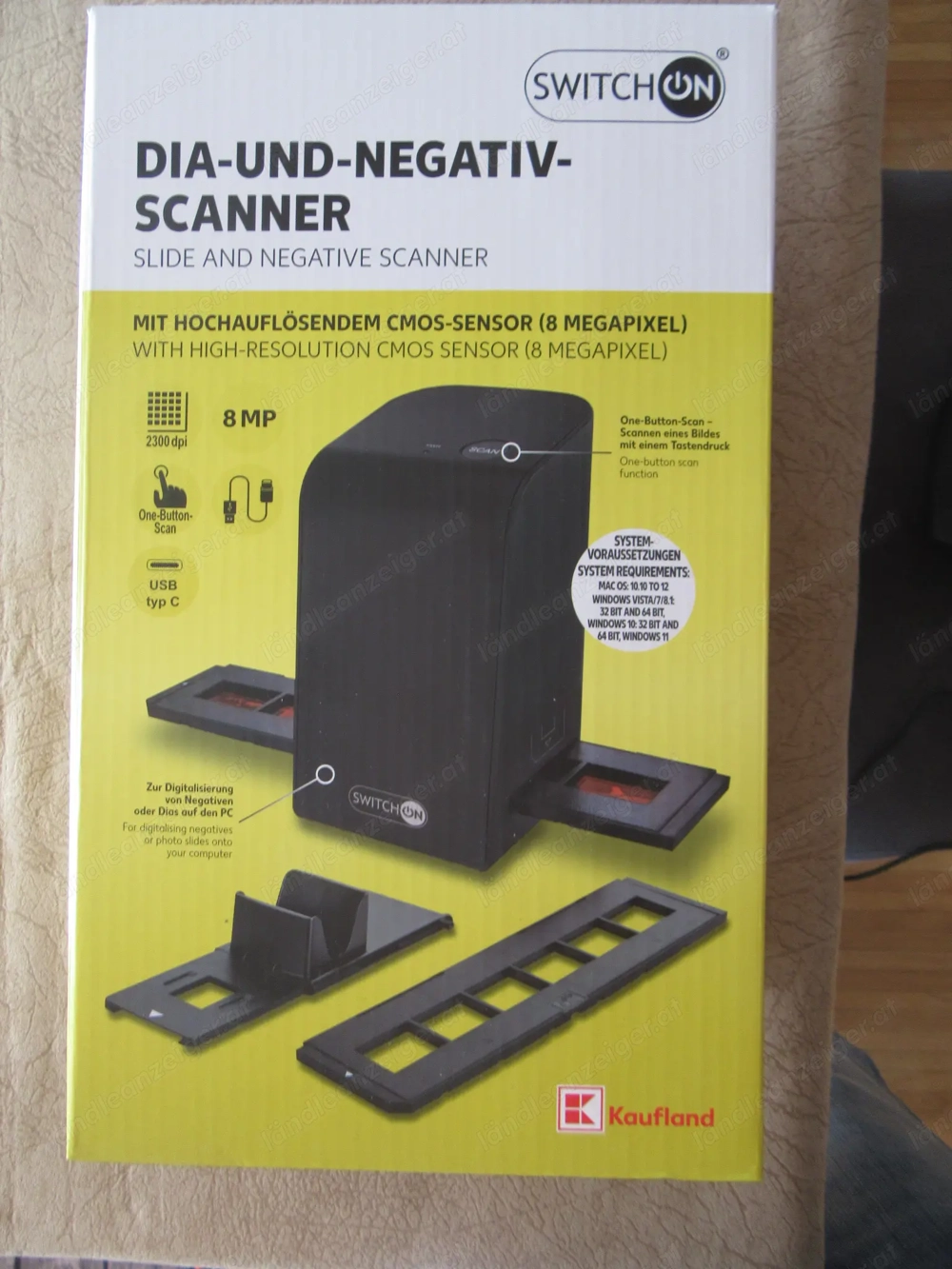 Scanner für Negative & Dias 