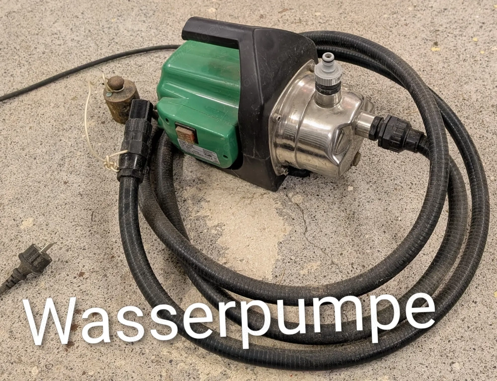 Wasserpumpe für Haus und Garten