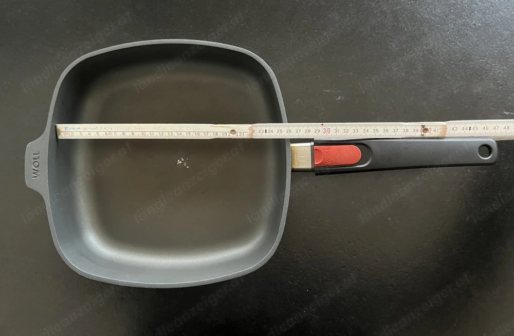 Bratpfanne mit abnehmbarem Griff und Deckel zu verschenken