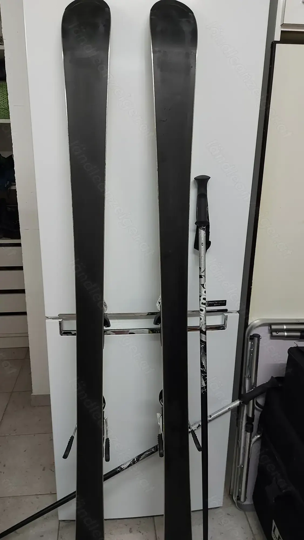 Fischer Ski 165 mit Salomon Ski Stöcker