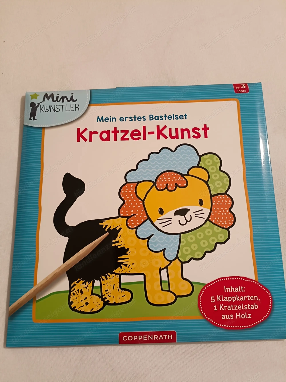 Kratzkarten für Kinder originalverpackt