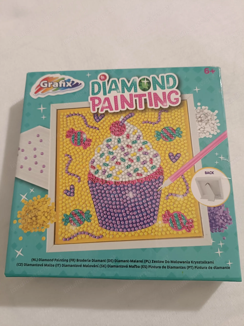 Perlen Bild zum Basteln für Kinder