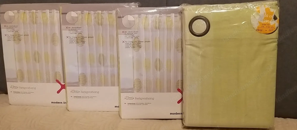 Vorhänge NEU in Originalverpackung 